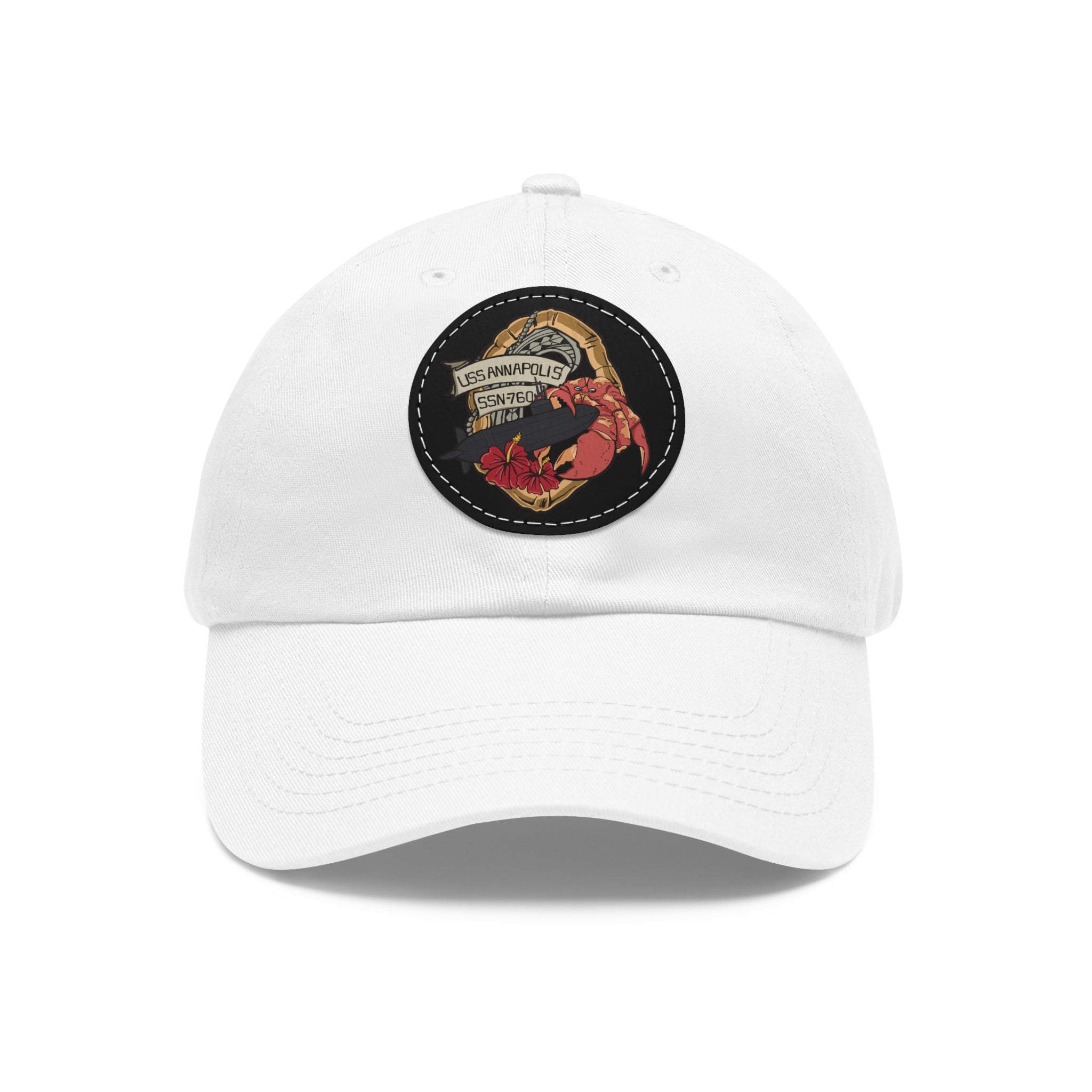 2026 Design Leather Patch Hat