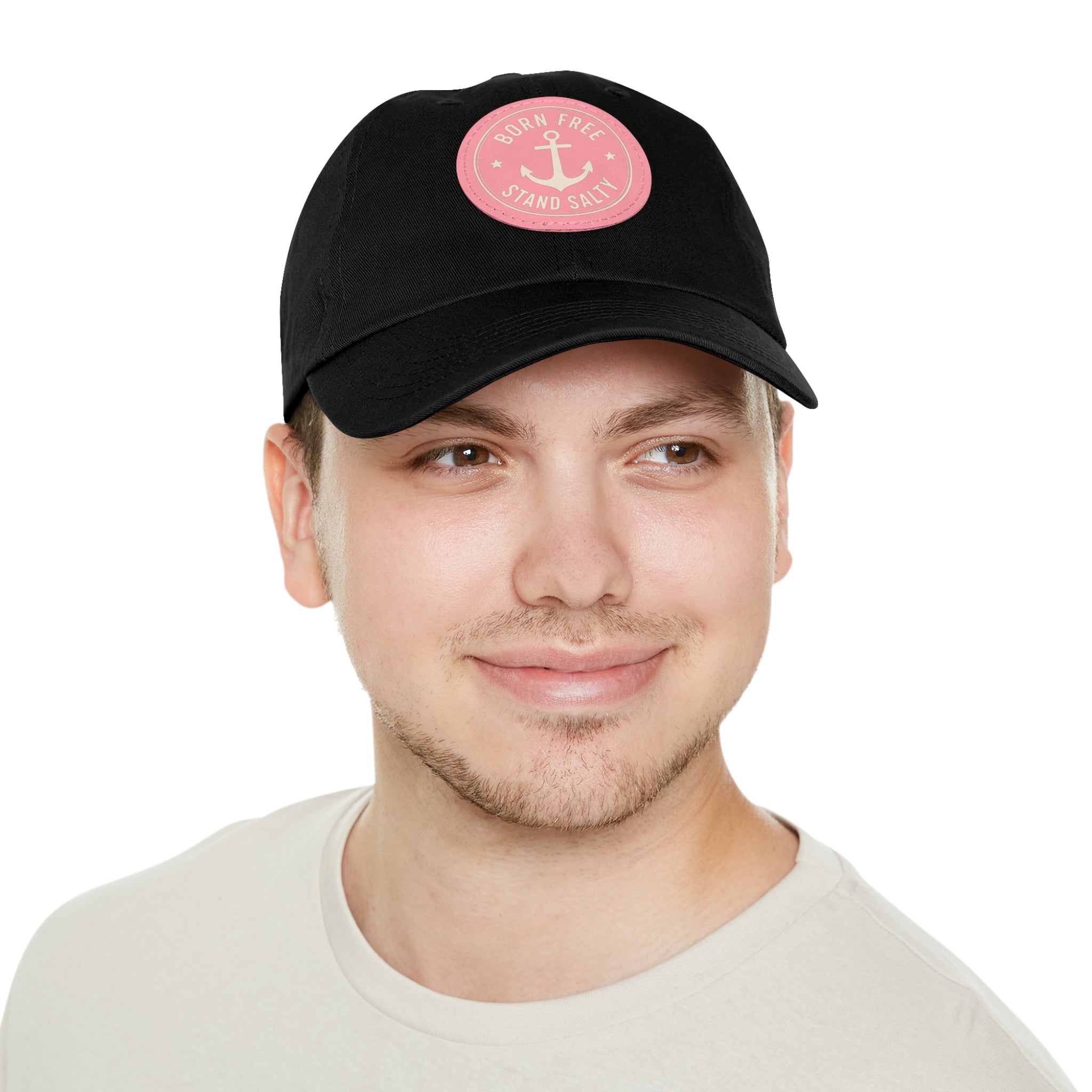 Stand Salty Leather Patch Hat