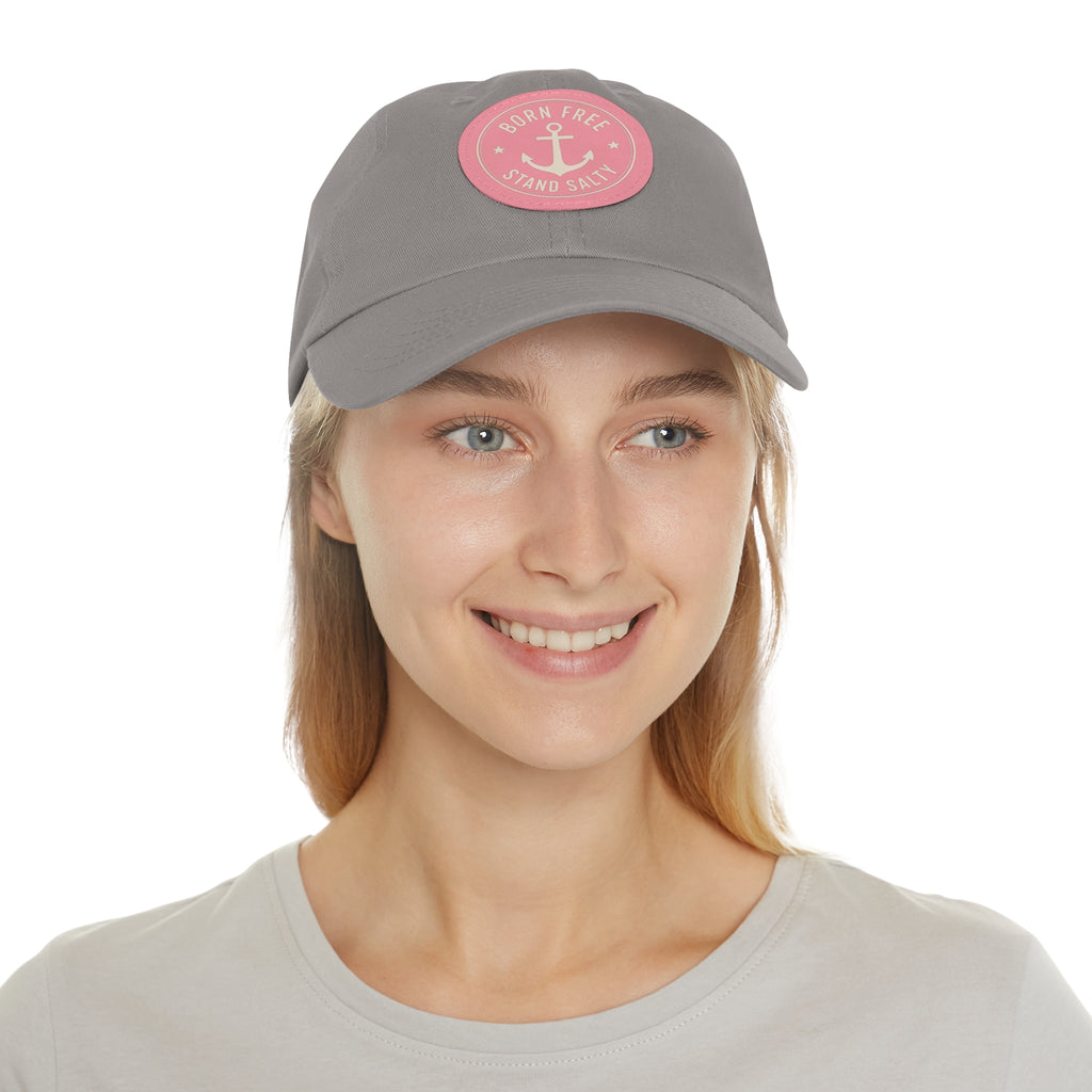 Stand Salty Leather Patch Hat