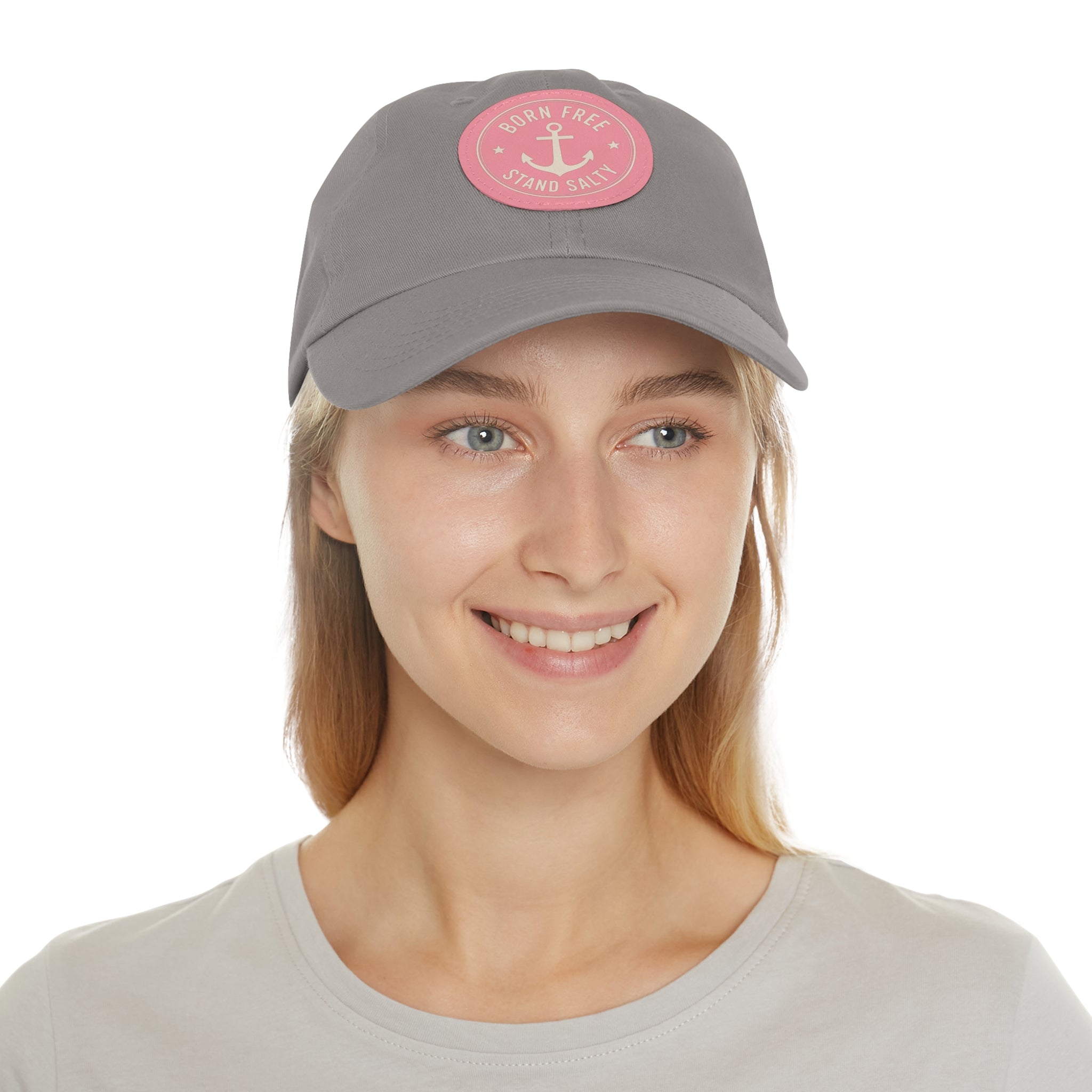 Stand Salty Leather Patch Hat