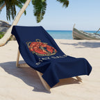 Stay Salty Crab Anchor Beach Towel