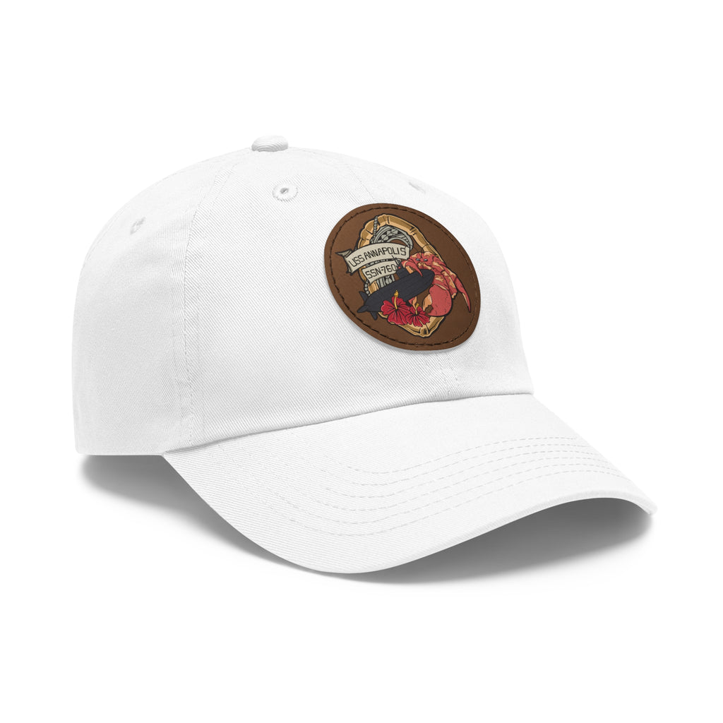 2026 Design Leather Patch Hat