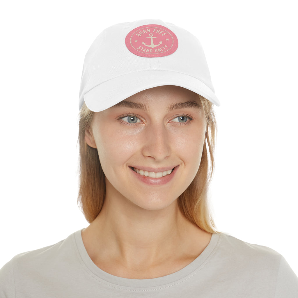 Stand Salty Leather Patch Hat