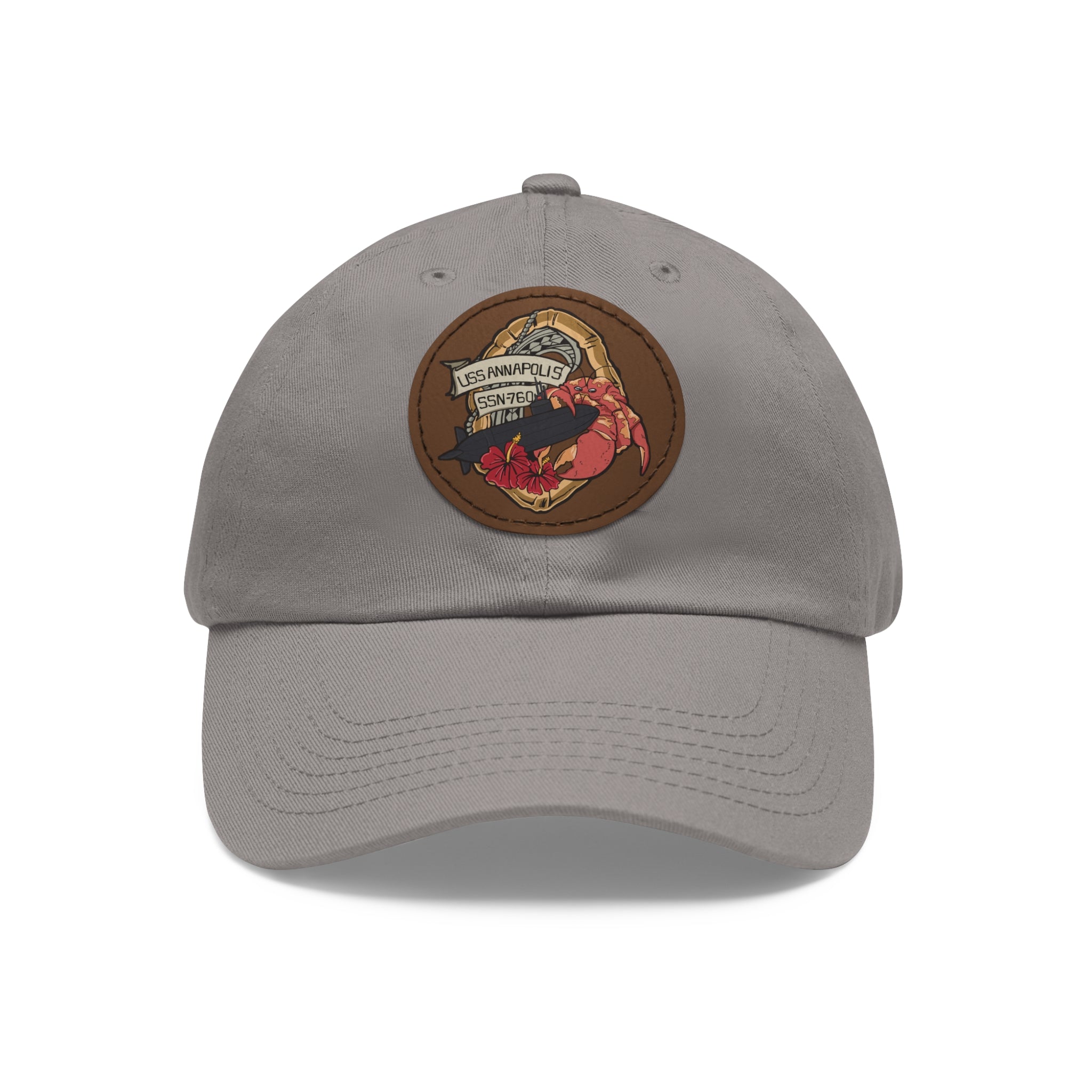 2026 Design Leather Patch Hat