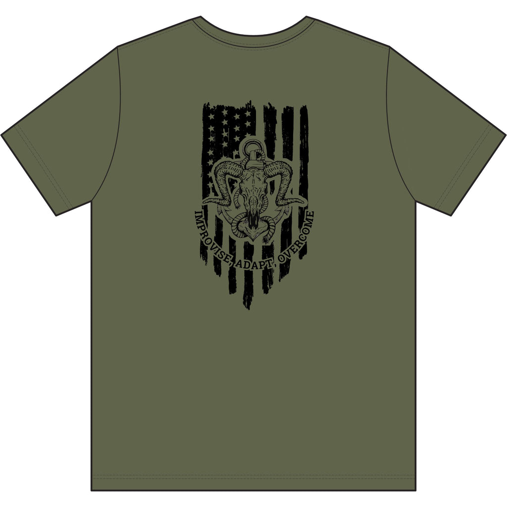 Chief Petty Officer T-Shirt - "Improvise, Adapt, Overcome"