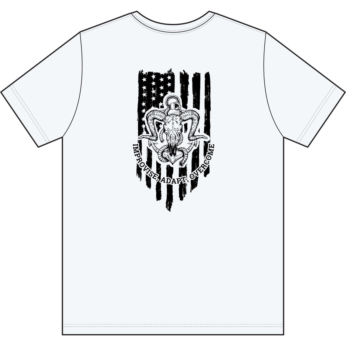 Chief Petty Officer T-Shirt - "Improvise, Adapt, Overcome"
