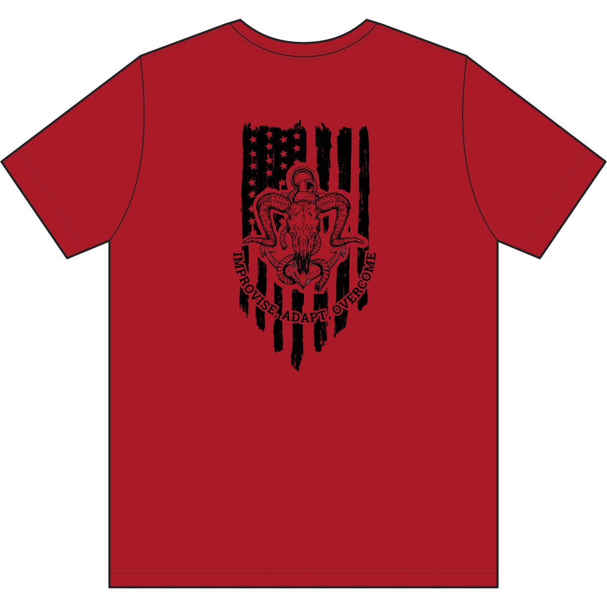 Chief Petty Officer T-Shirt - "Improvise, Adapt, Overcome"
