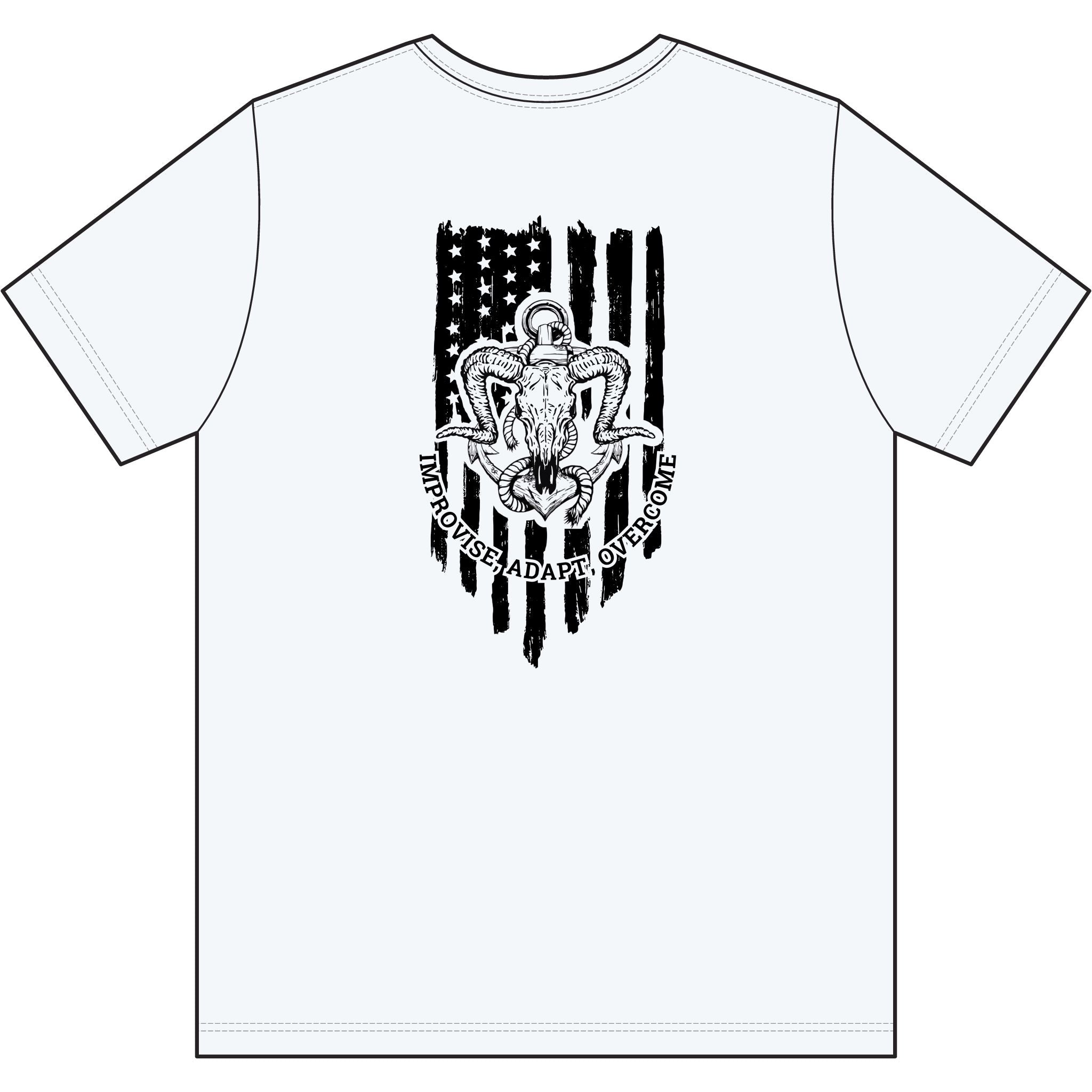 Chief Petty Officer T-Shirt - "Improvise, Adapt, Overcome"