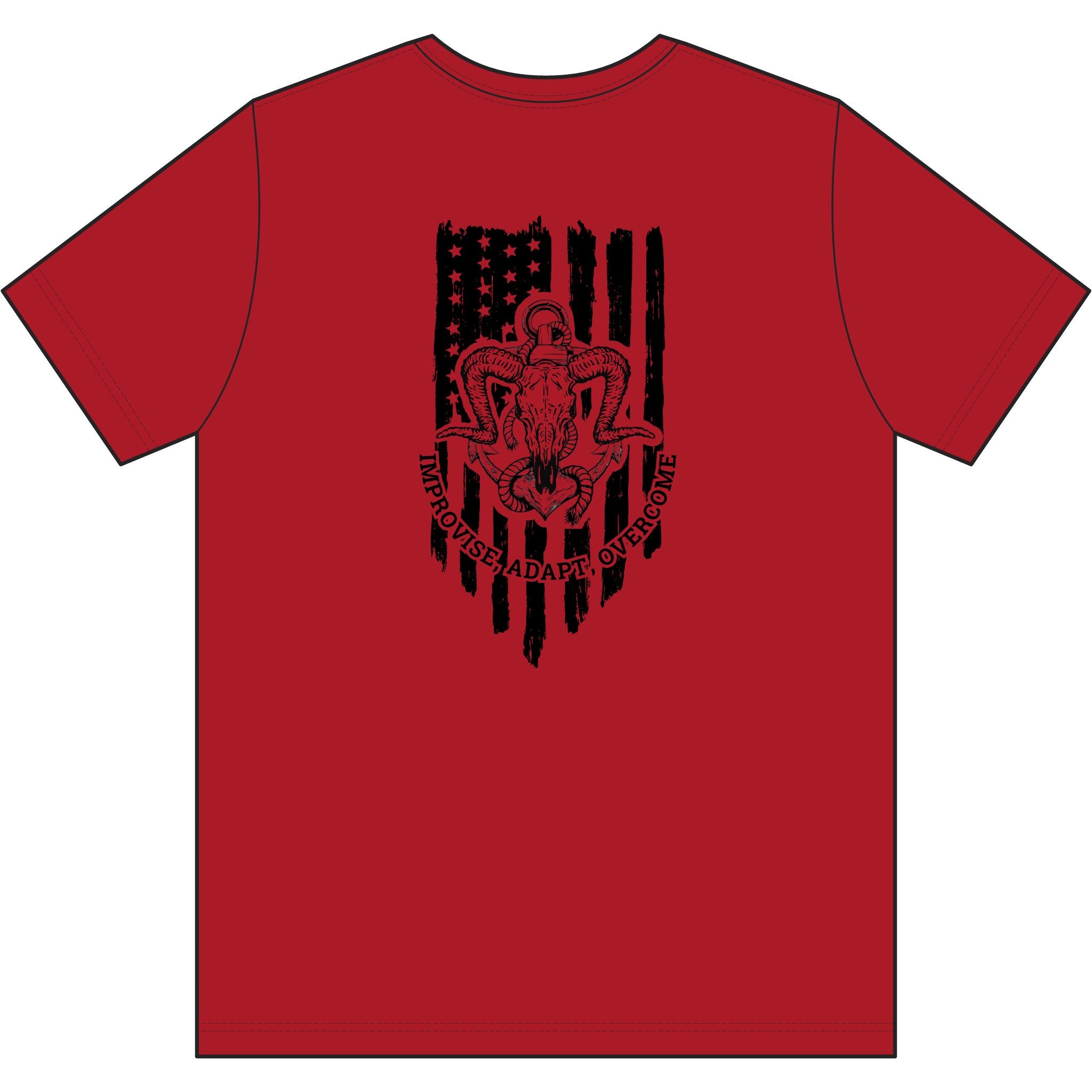 Chief Petty Officer T-Shirt - "Improvise, Adapt, Overcome"