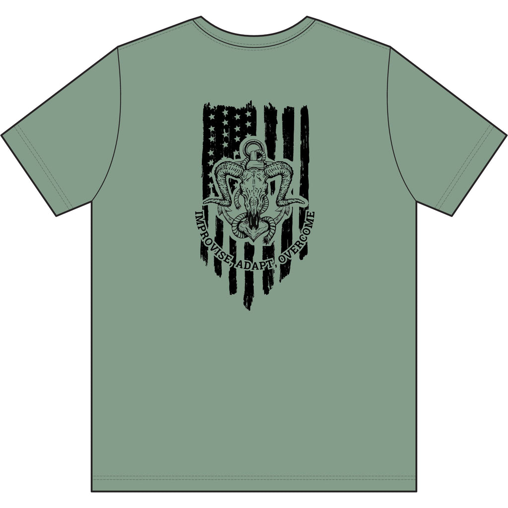 Chief Petty Officer T-Shirt - "Improvise, Adapt, Overcome"