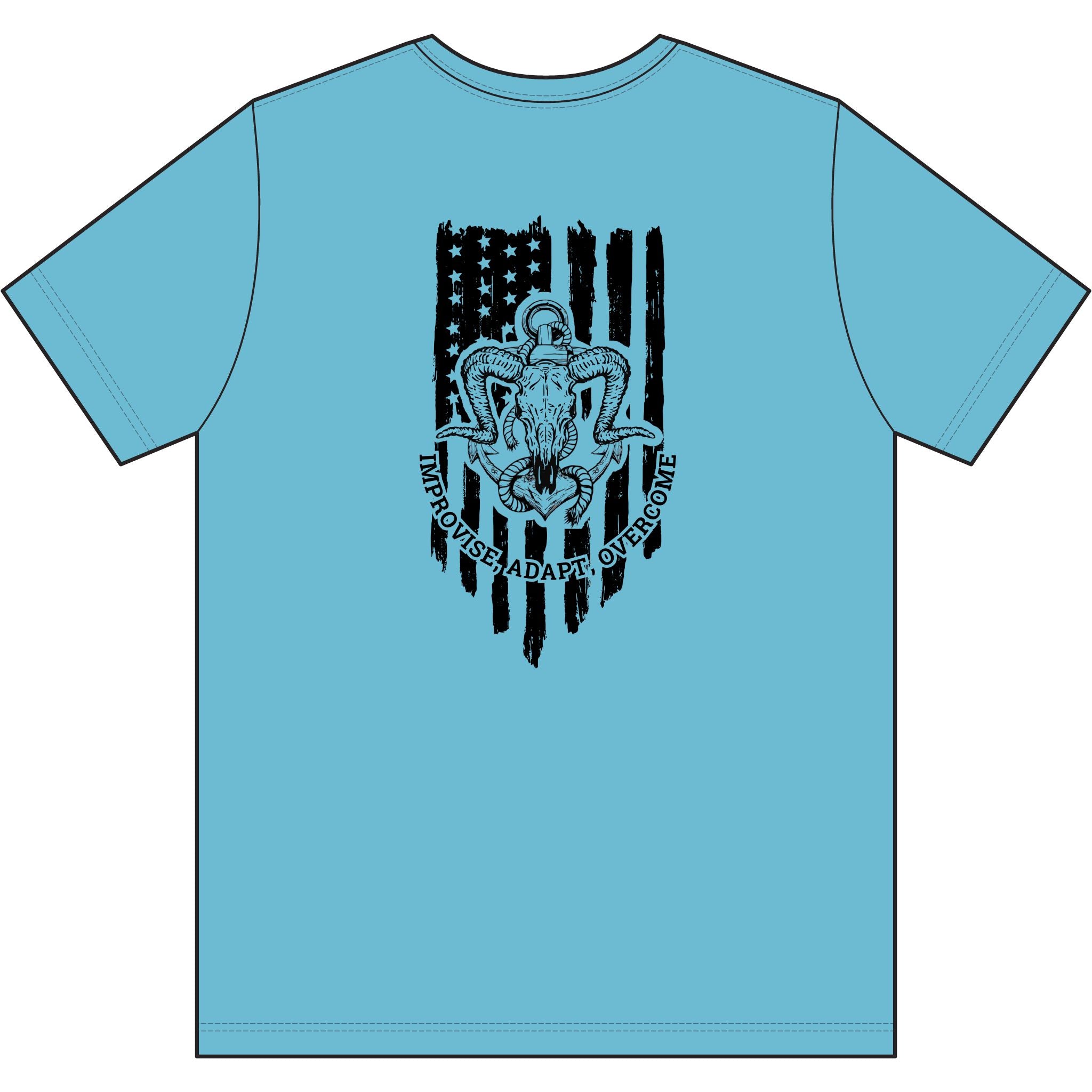 Chief Petty Officer T-Shirt - "Improvise, Adapt, Overcome"