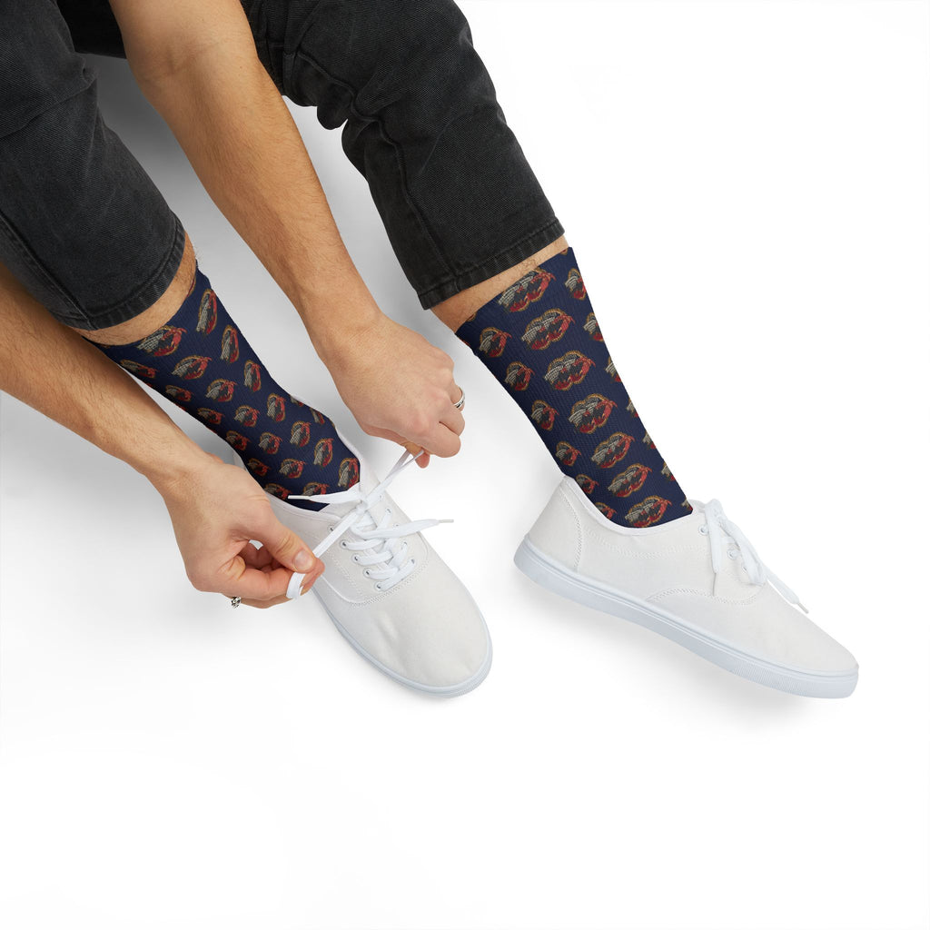 2026 Design Print Crew Socks