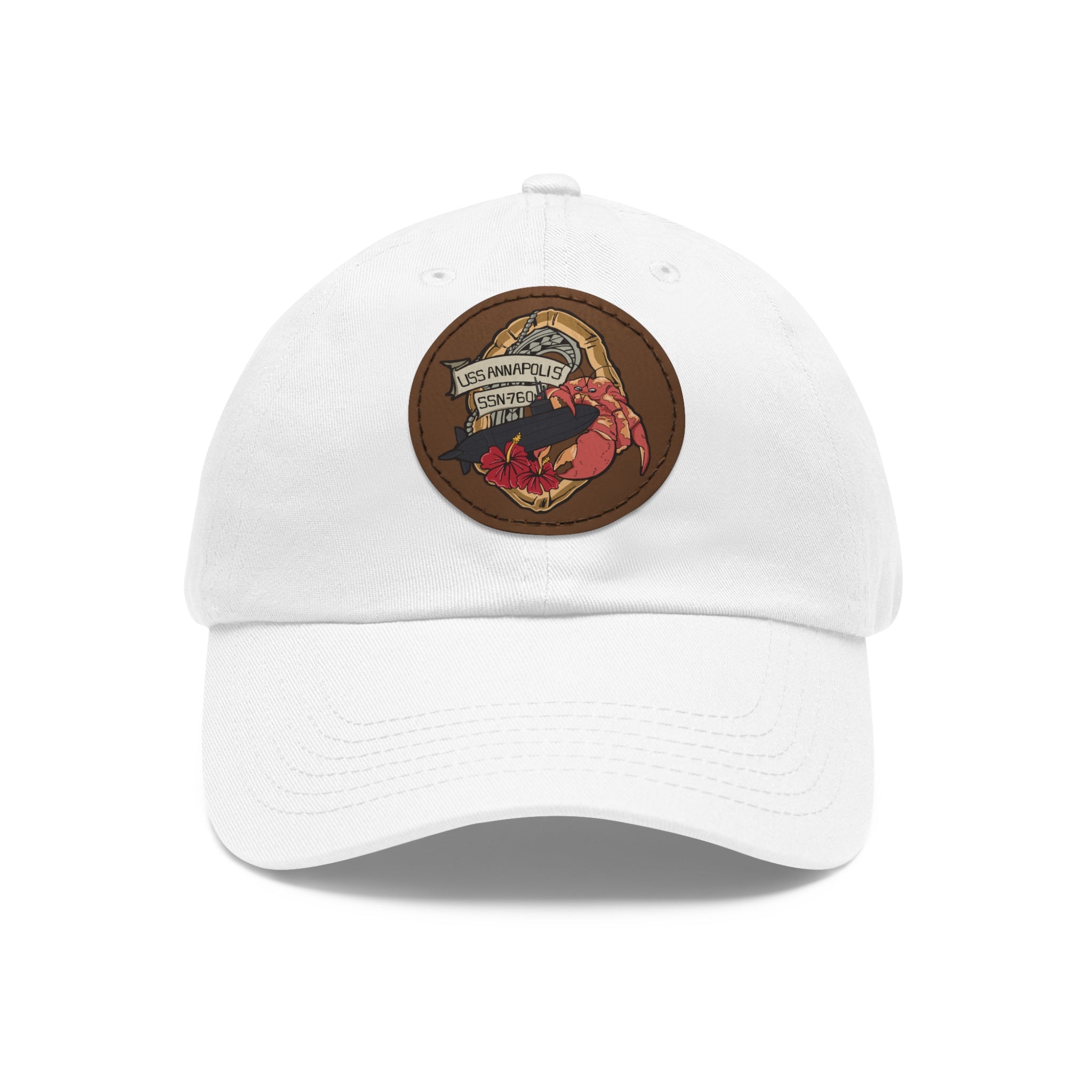 2026 Design Leather Patch Hat