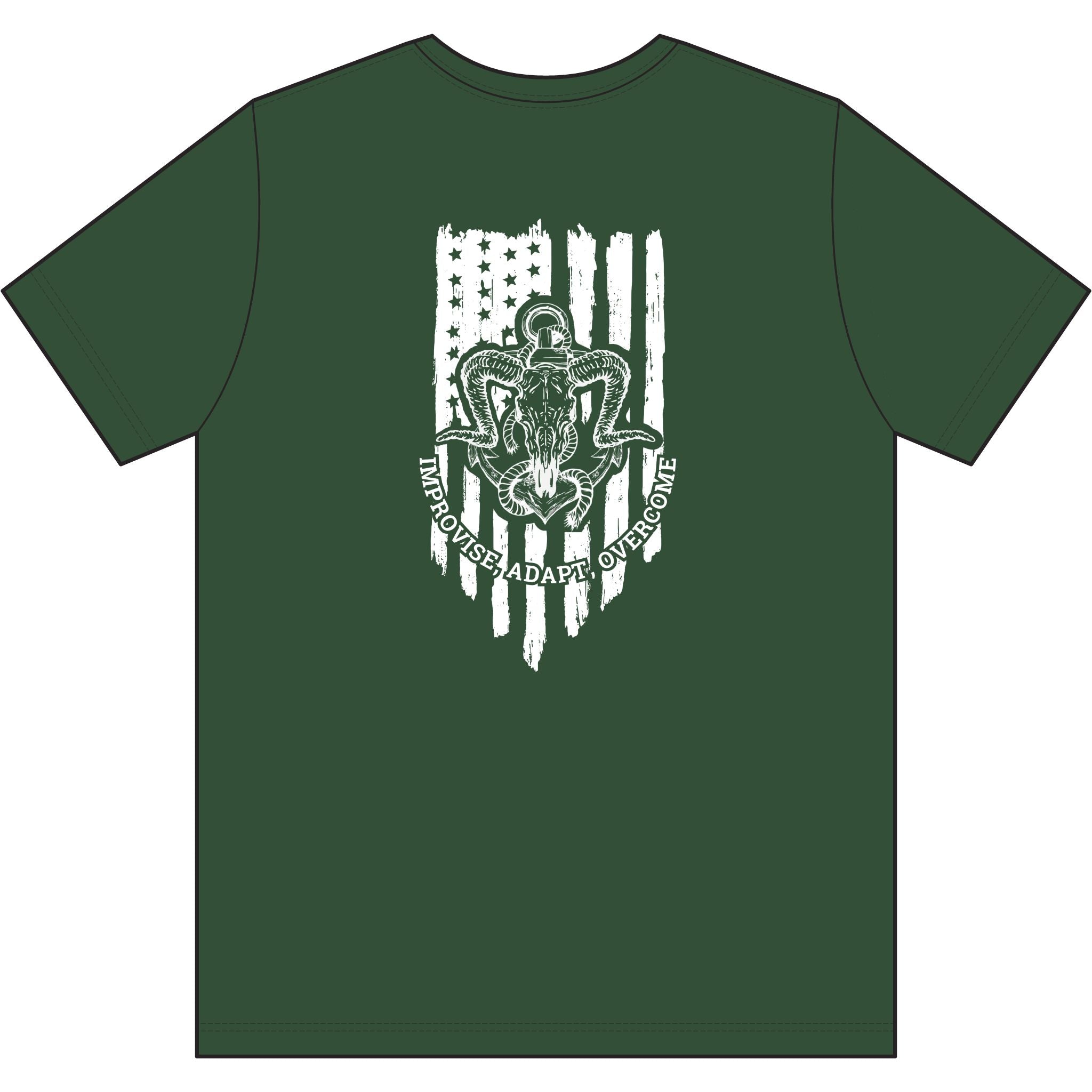 Chief Petty Officer T-Shirt - "Improvise, Adapt, Overcome"