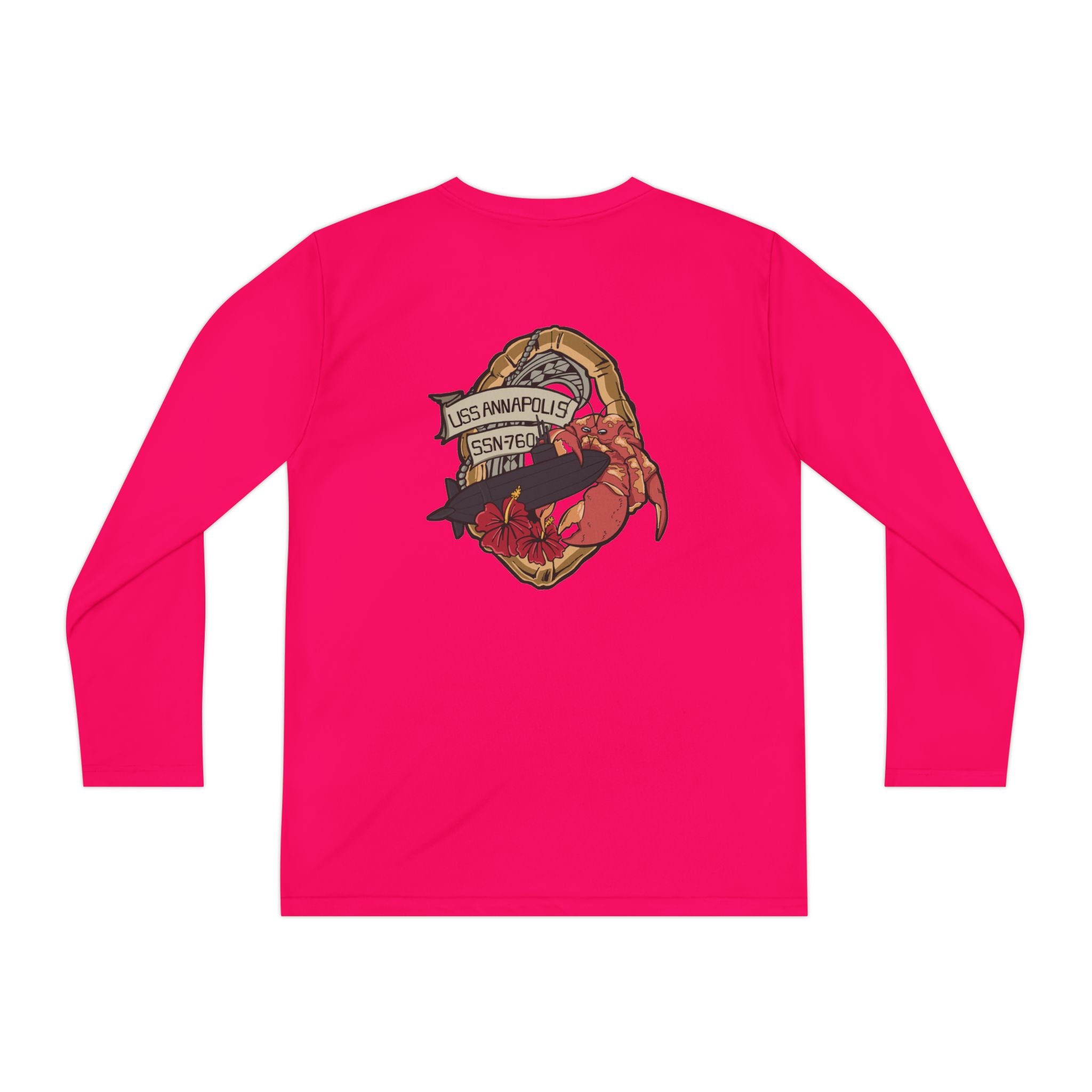 2026 Design Youth Long Sleeve Competitor Tee