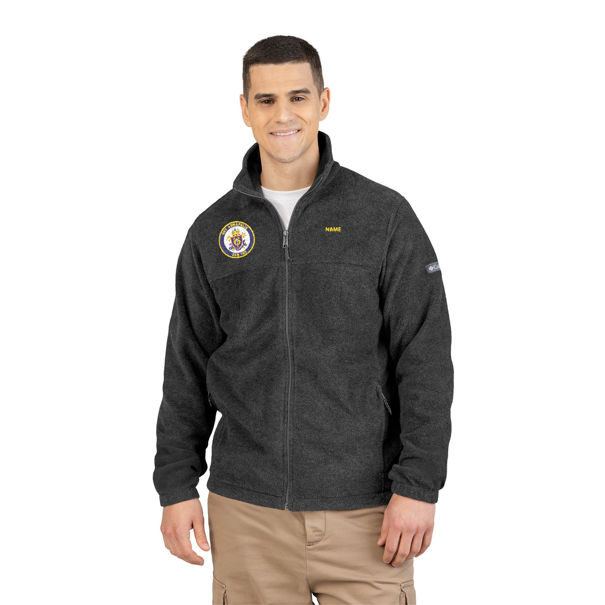 USS Annapolis Crest Fleece Jacket