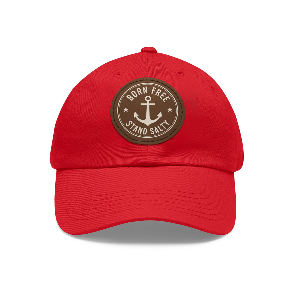Stand Salty Leather Patch Hat