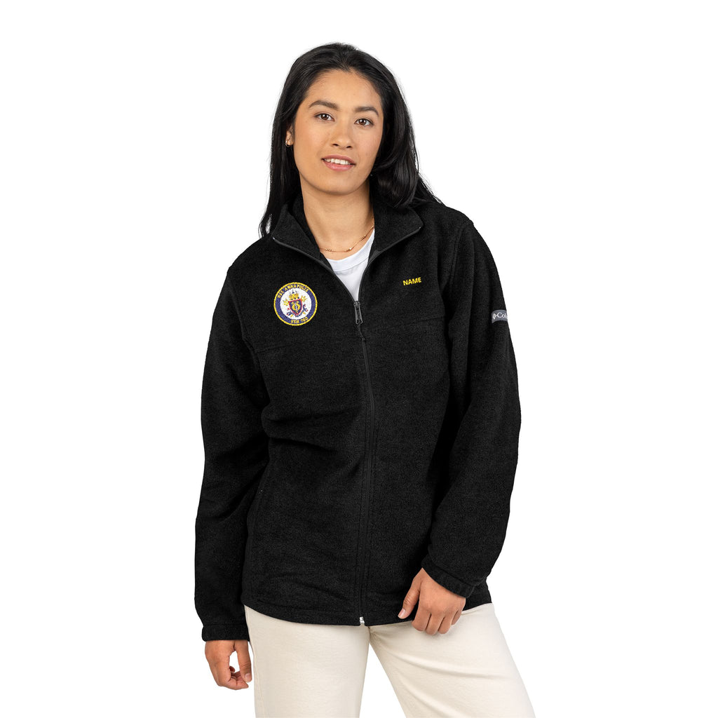 USS Annapolis Crest Fleece Jacket