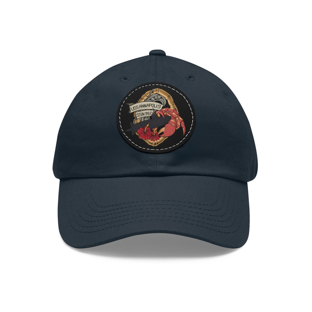 2026 Design Leather Patch Hat
