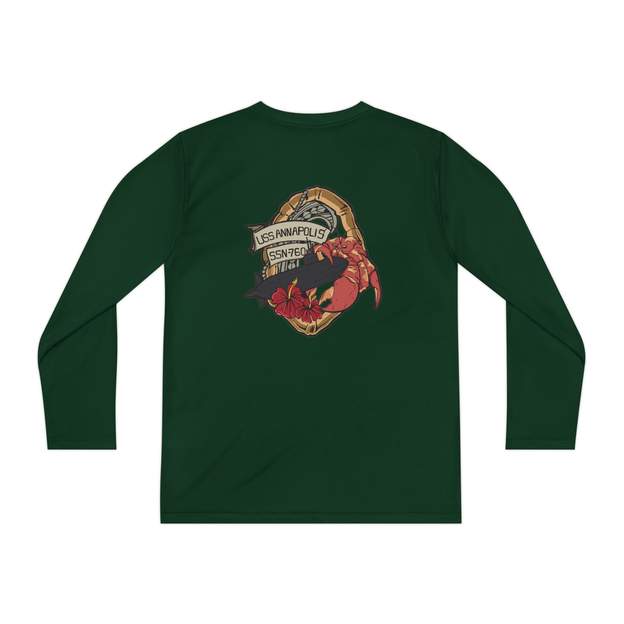 2026 Design Youth Long Sleeve Competitor Tee
