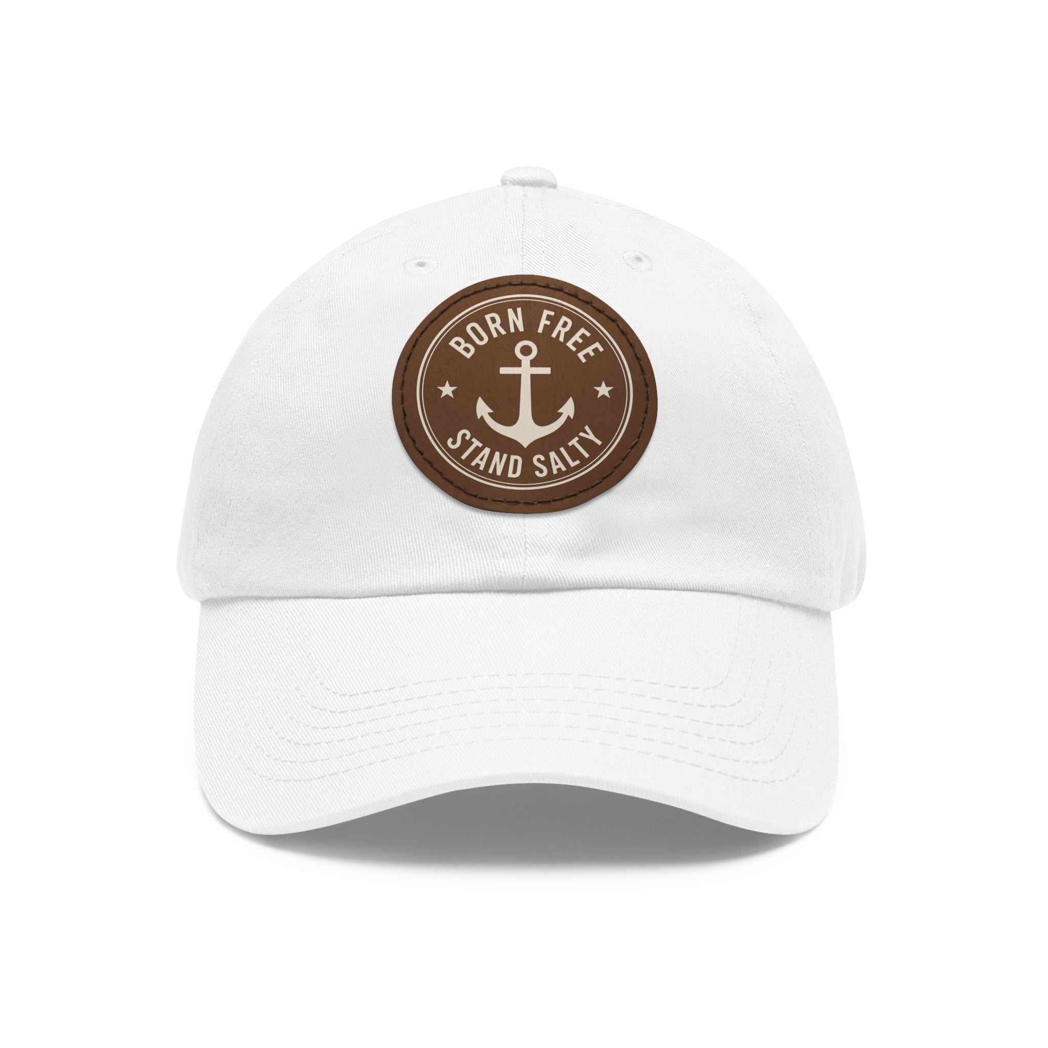 Stand Salty Leather Patch Hat