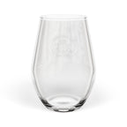 Engraved USS Annapolis Stemless Wine Glass – 11.5 oz