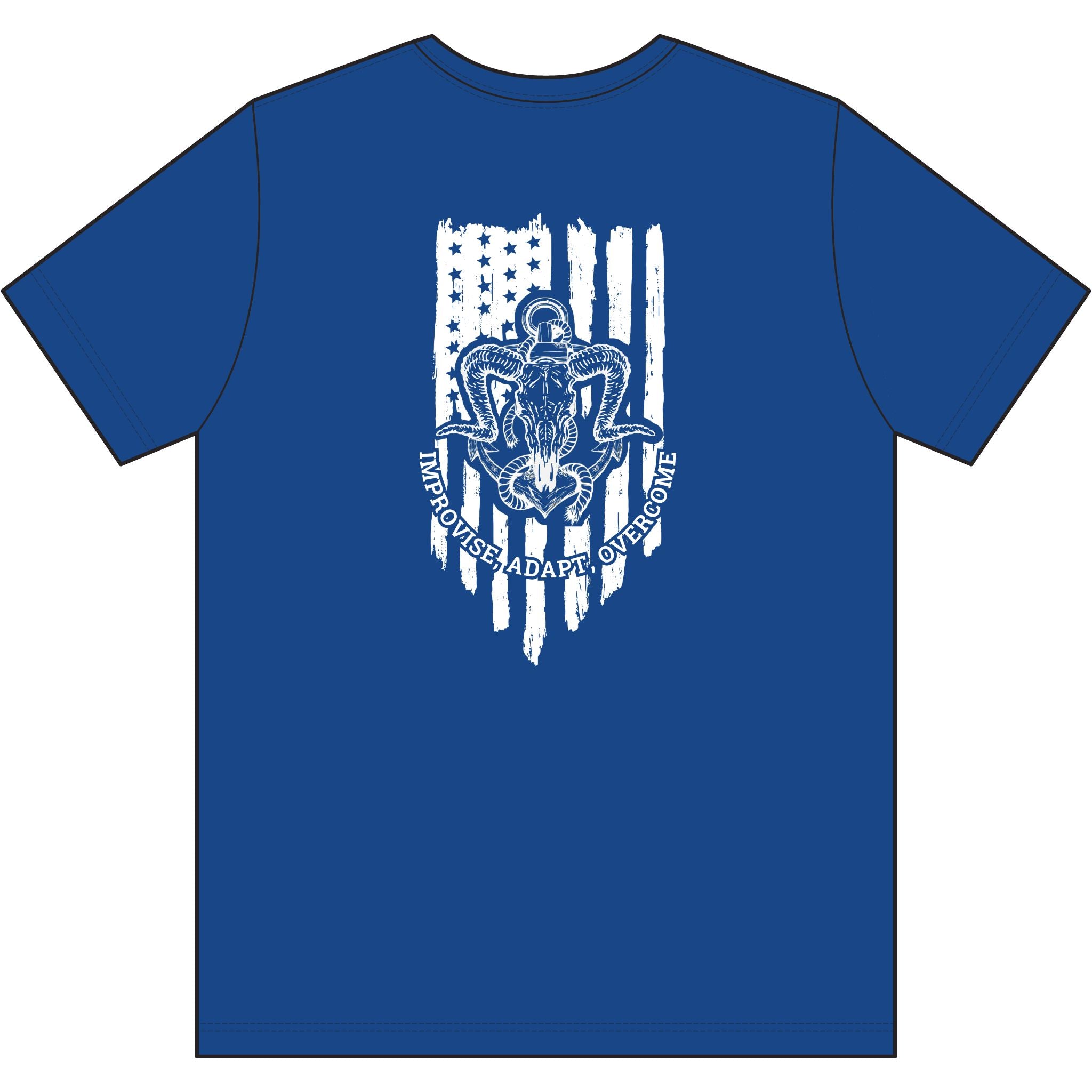 Chief Petty Officer T-Shirt - "Improvise, Adapt, Overcome"