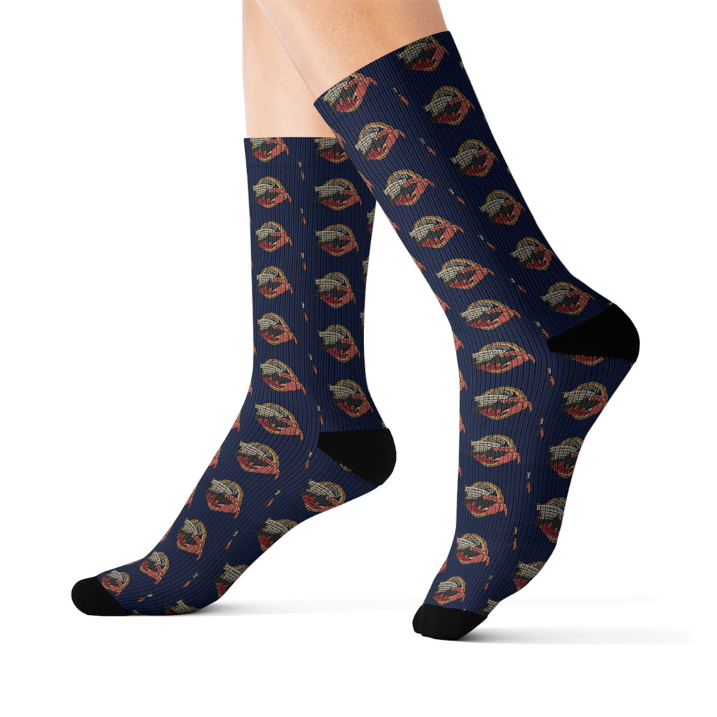 2026 Design Print Crew Socks