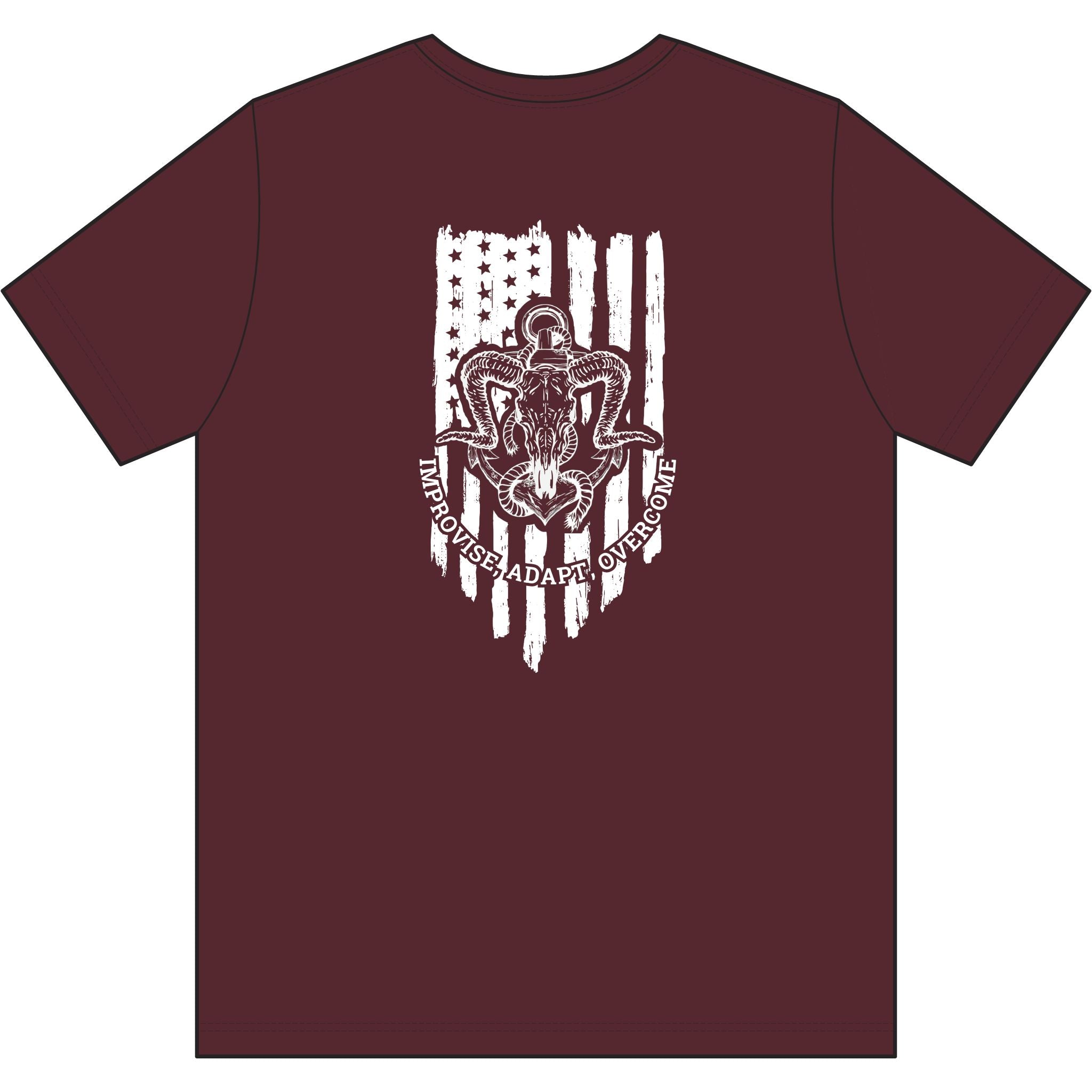 Chief Petty Officer T-Shirt - "Improvise, Adapt, Overcome"