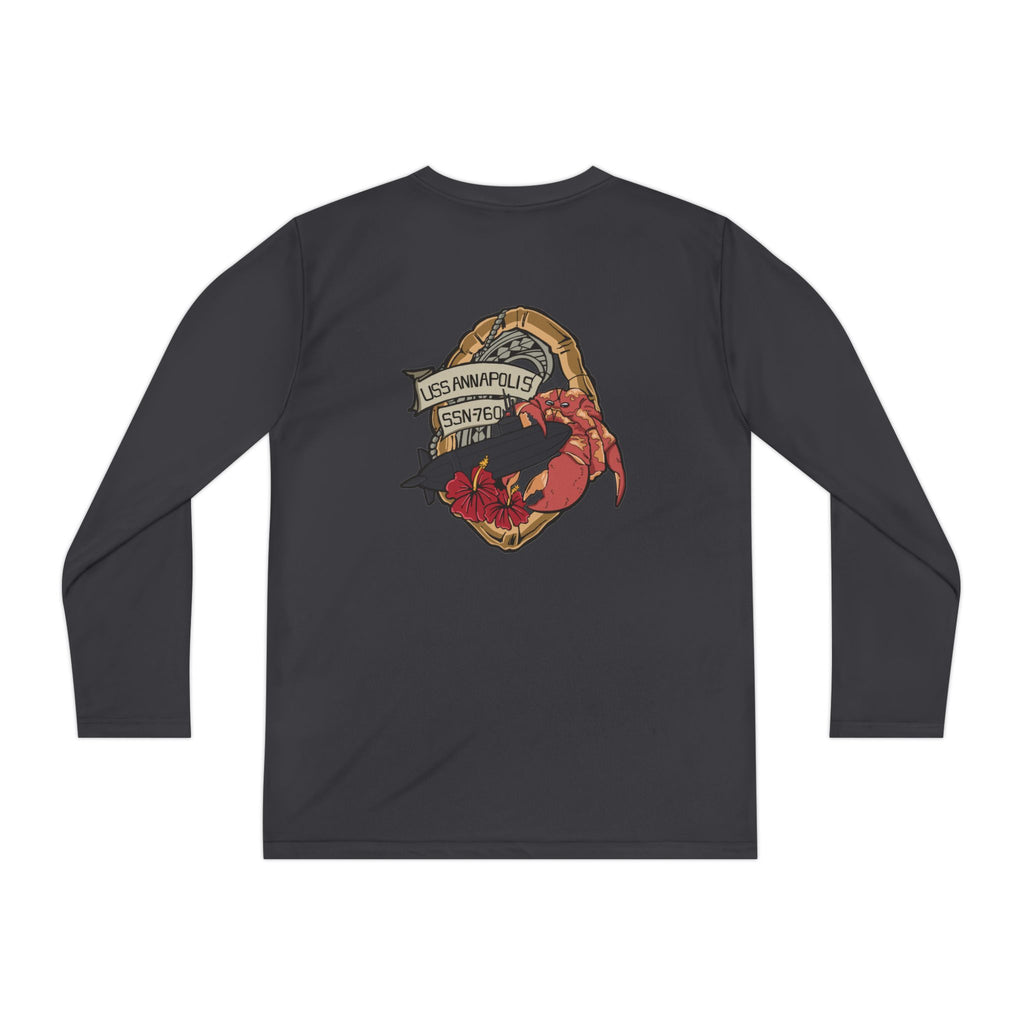 2026 Design Youth Long Sleeve Competitor Tee