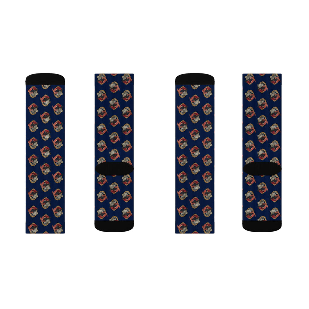2026 Design Print Crew Socks