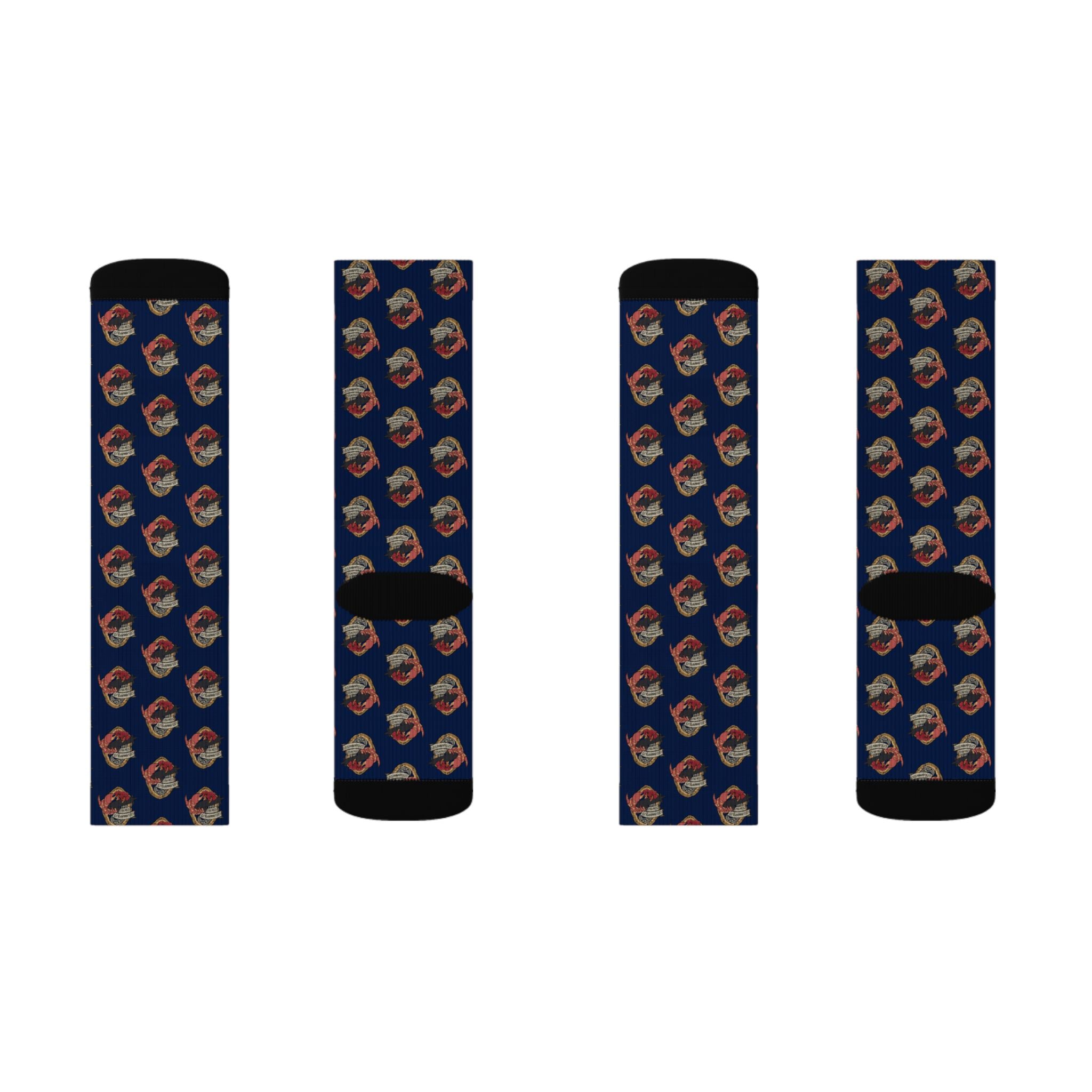2026 Design Print Crew Socks