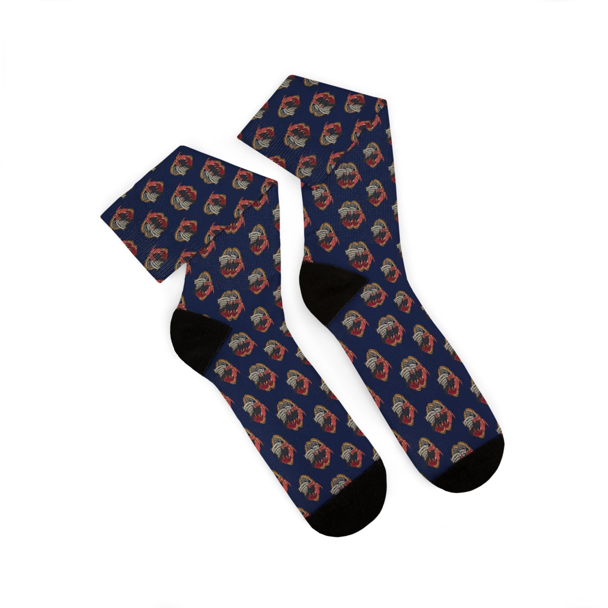 2026 Design Print Crew Socks