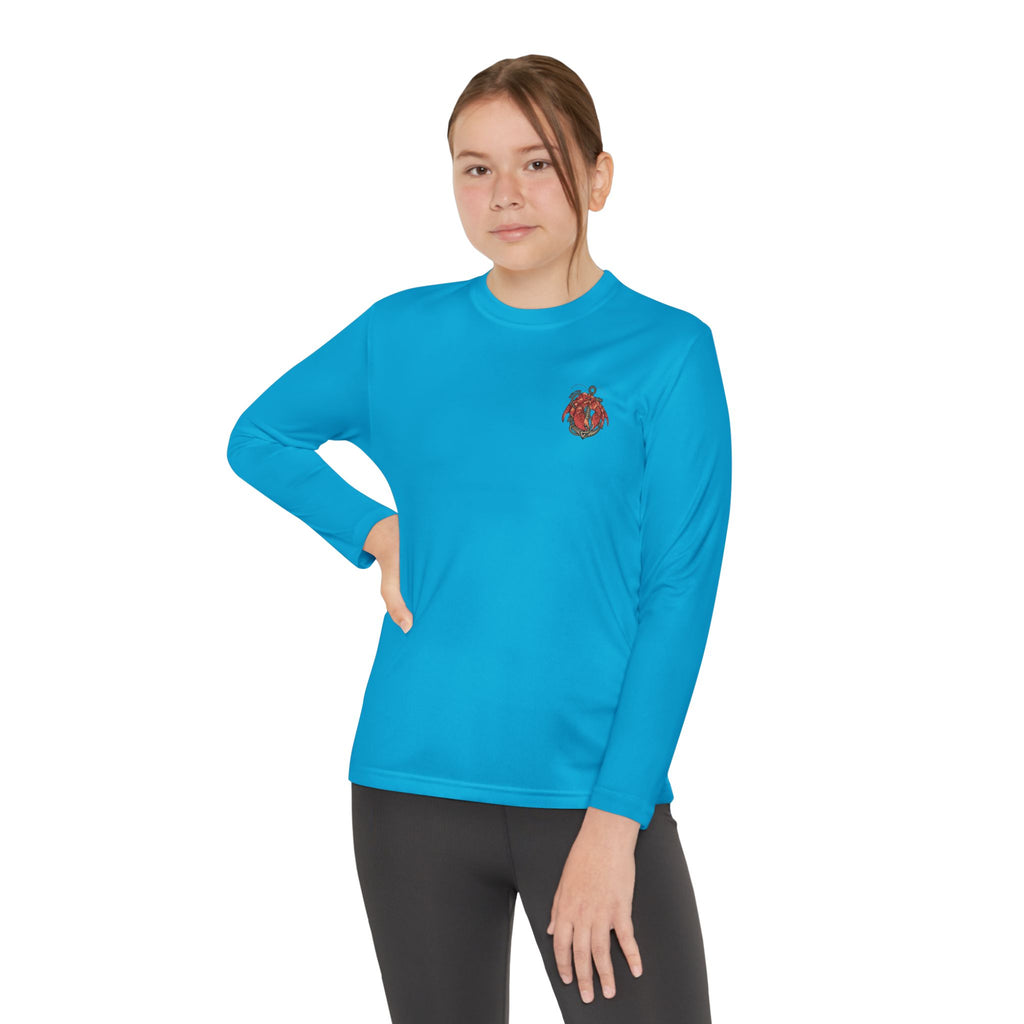 2026 Design Youth Long Sleeve Competitor Tee