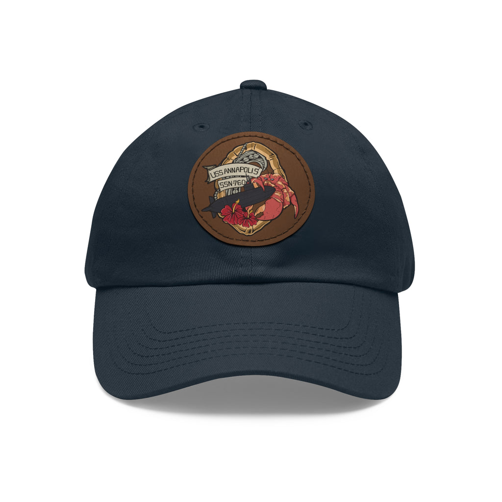 2026 Design Leather Patch Hat