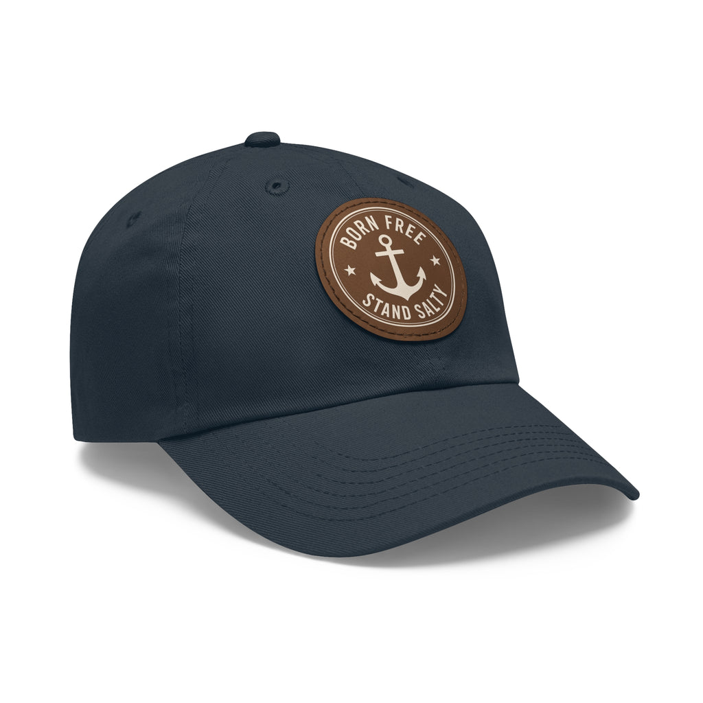 Stand Salty Leather Patch Hat