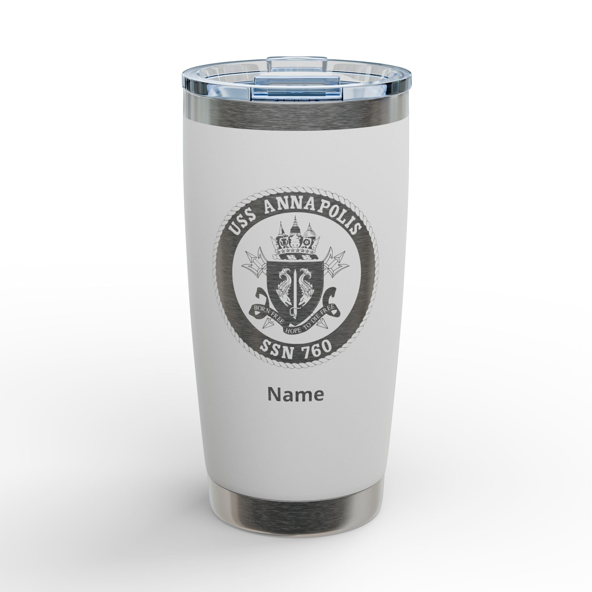 Engraved 20oz Tumbler - USS Annapolis SSN 760 Seal