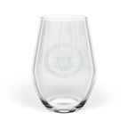 Engraved USS Annapolis Stemless Wine Glass – 11.5 oz
