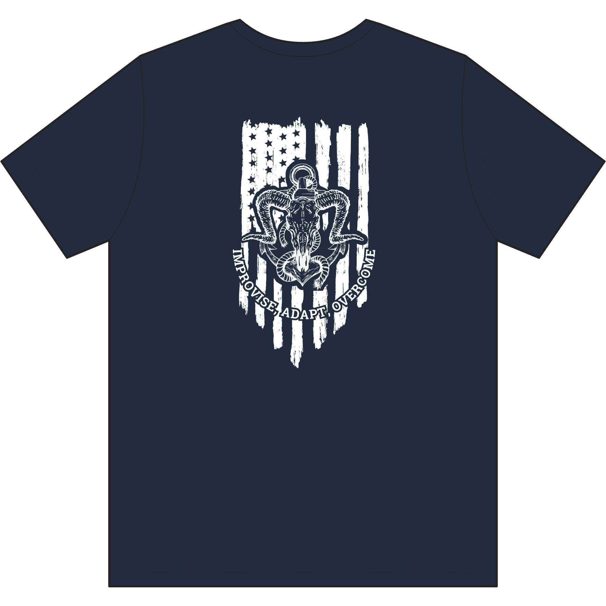 Chief Petty Officer T-Shirt - "Improvise, Adapt, Overcome"