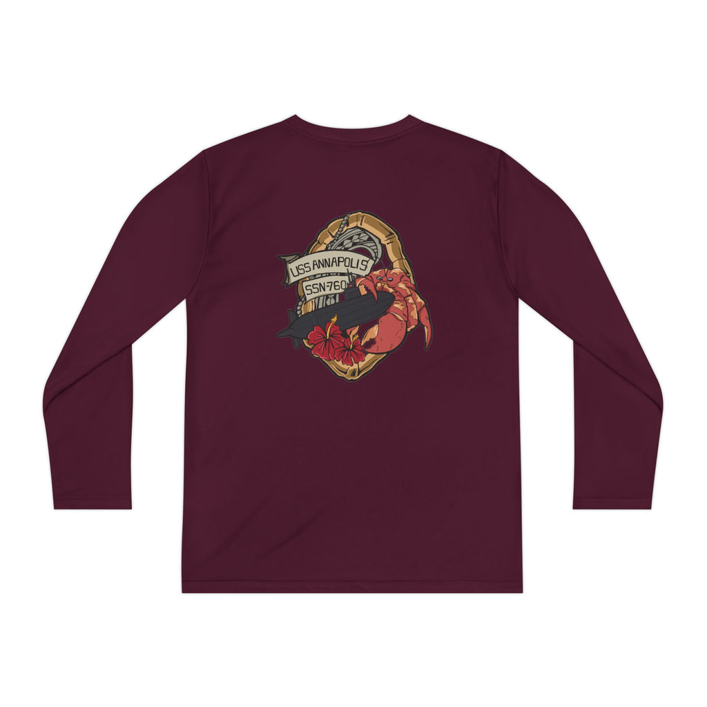 2026 Design Youth Long Sleeve Competitor Tee