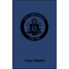 USS Annapolis SSN 760 Engraved Vegan Leather Journal — Personalized Navy Submarine Notebook