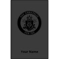 USS Annapolis SSN 760 Engraved Vegan Leather Journal — Personalized Navy Submarine Notebook