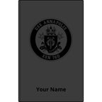 USS Annapolis SSN 760 Engraved Vegan Leather Journal — Personalized Navy Submarine Notebook
