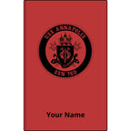 USS Annapolis SSN 760 Engraved Vegan Leather Journal — Personalized Navy Submarine Notebook