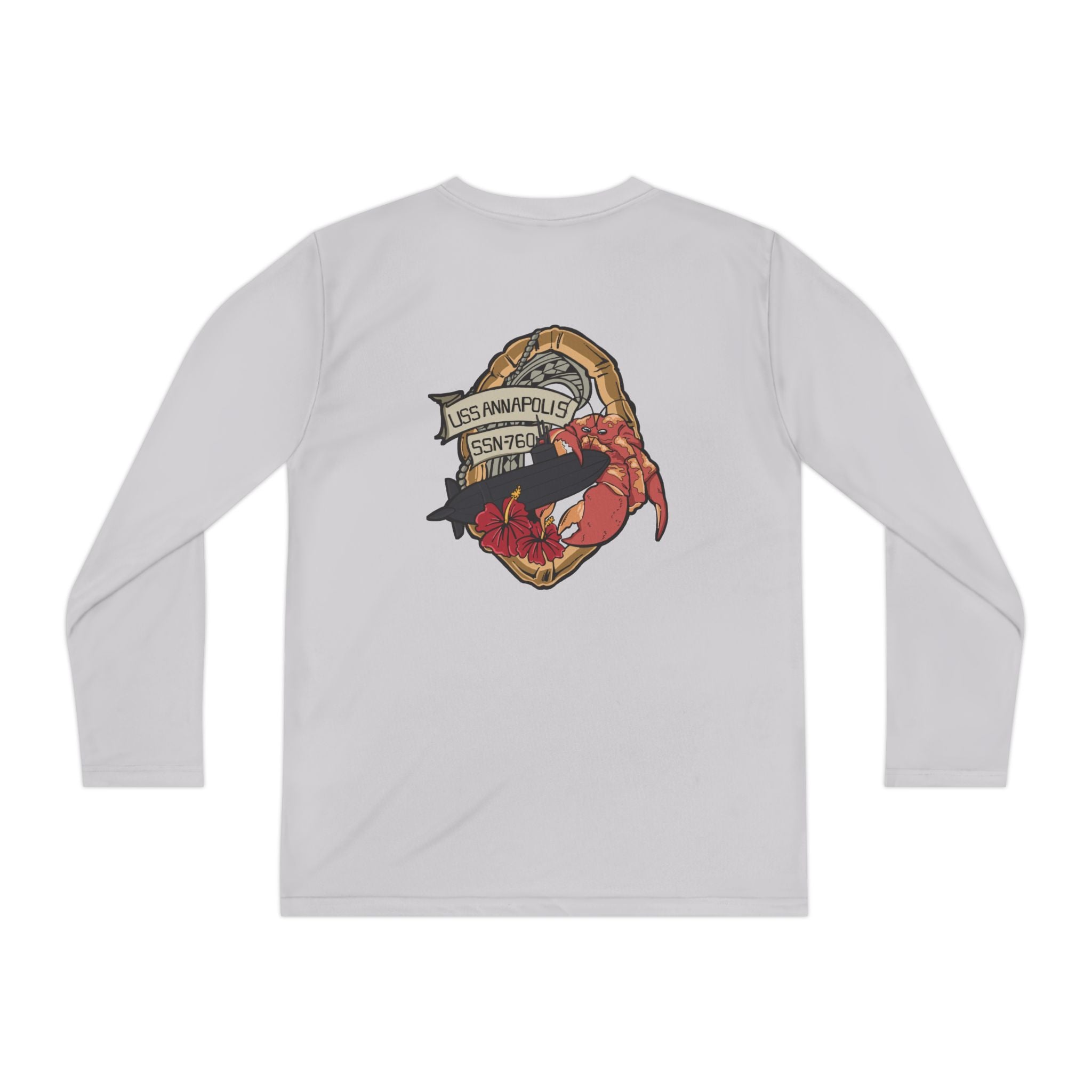 2026 Design Youth Long Sleeve Competitor Tee