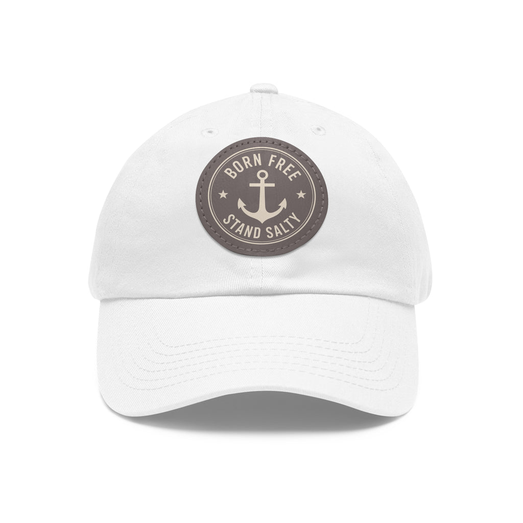 Stand Salty Leather Patch Hat