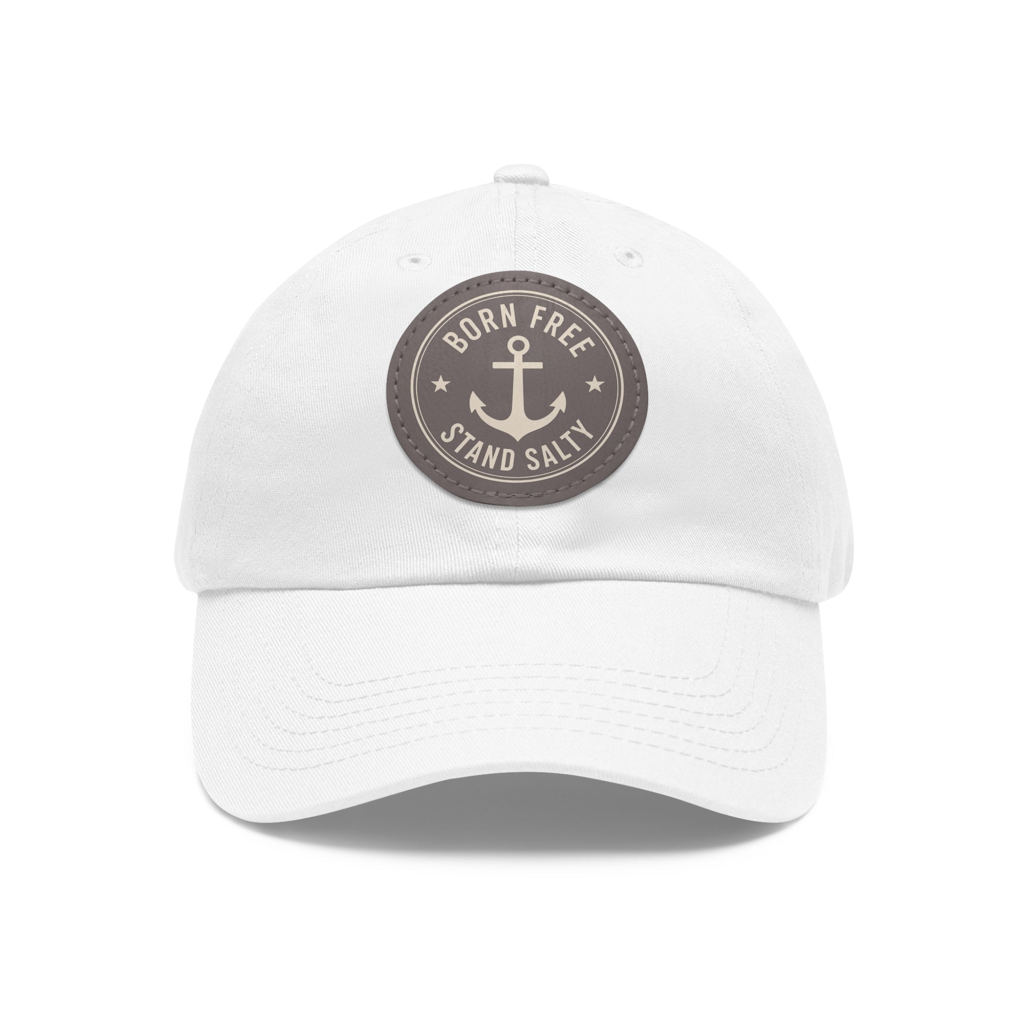 Stand Salty Leather Patch Hat