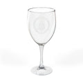 Engraved USS Annapolis Wine Glass 10.5 oz