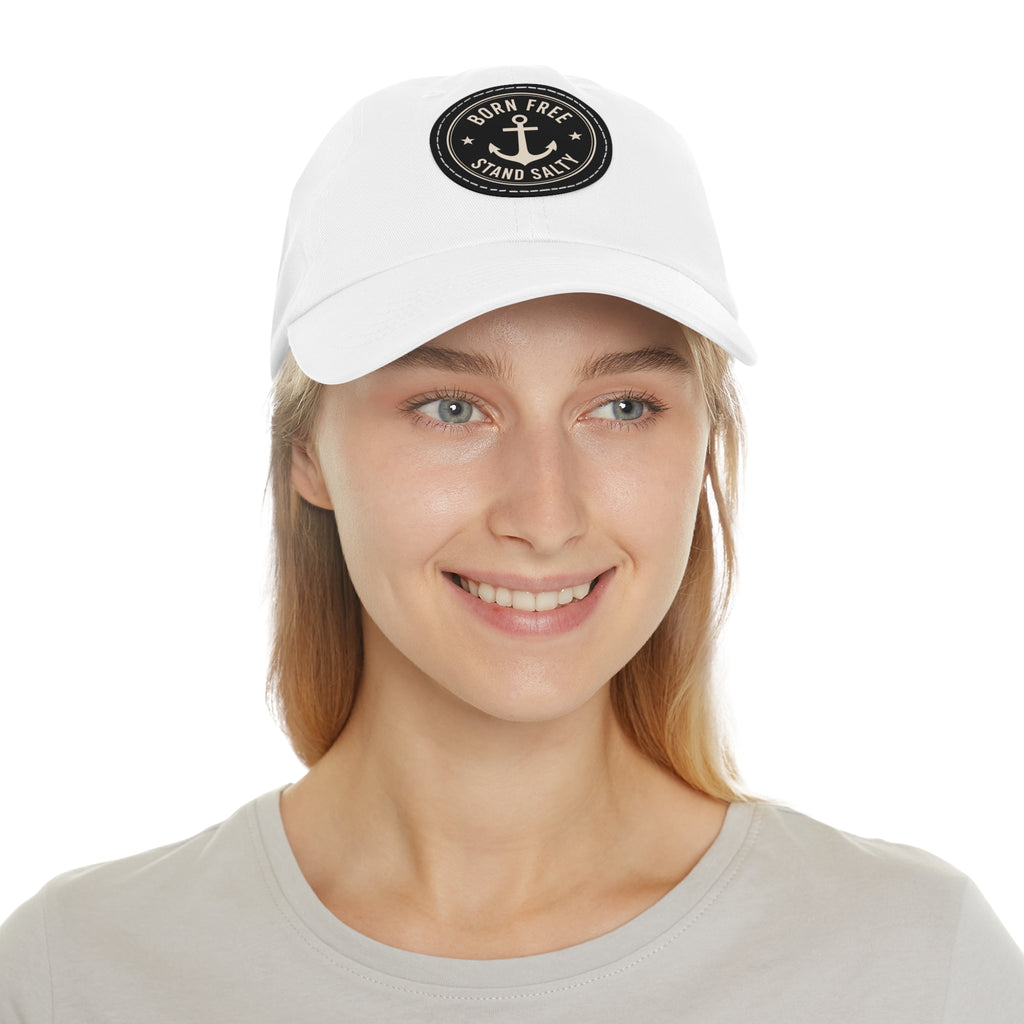 Stand Salty Leather Patch Hat