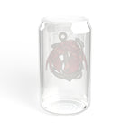 2026 Anchor 16oz Glass Drink Tumbler with Bamboo Lid & Straw